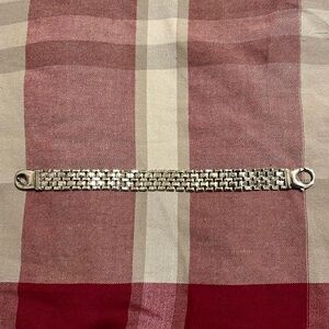 Sterling silver multi link bracelet